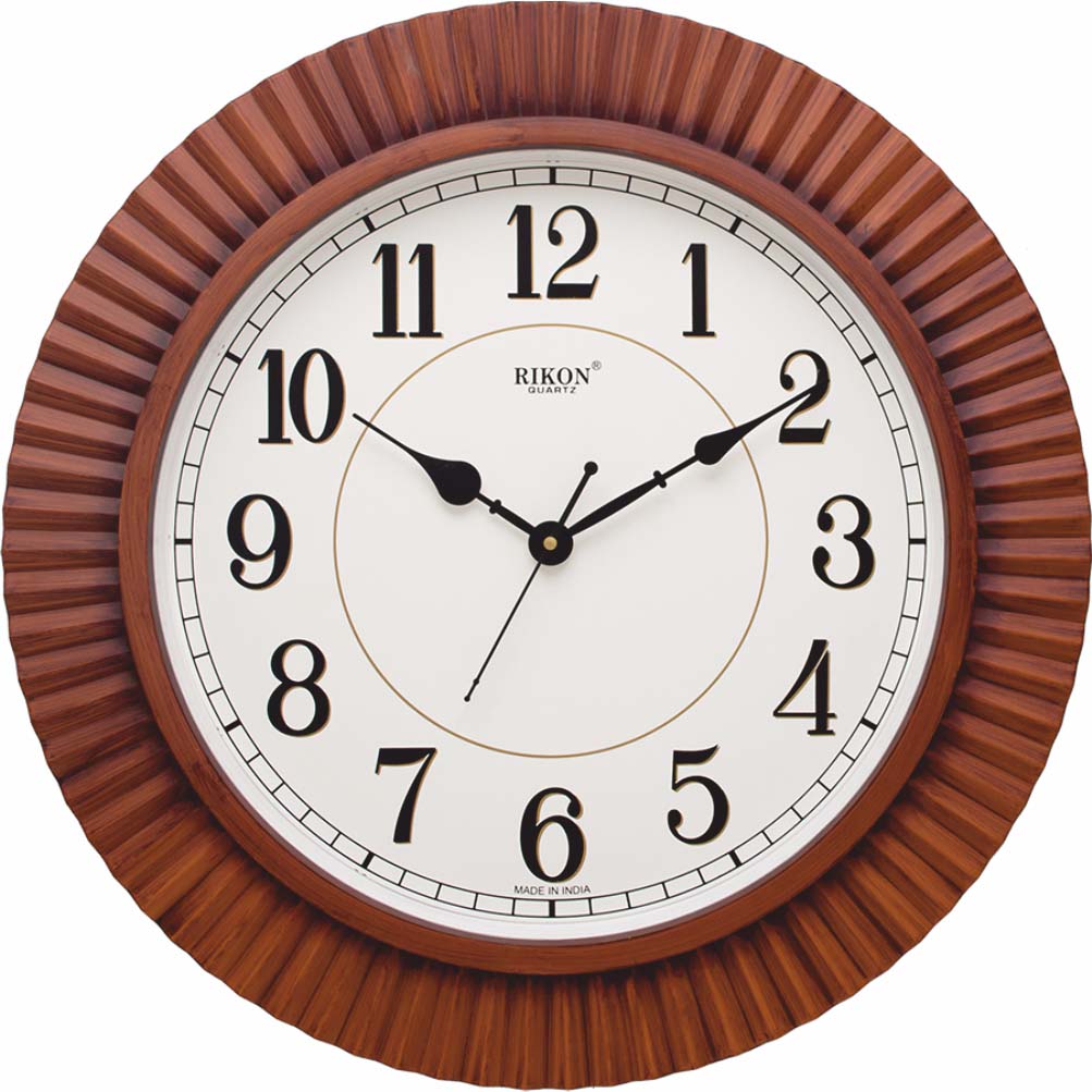 Buy Rikon Round Quartz Night Glow Wall Clock (Red, 50 x 50 cm) Online at  Low Prices in India - Amazon.in